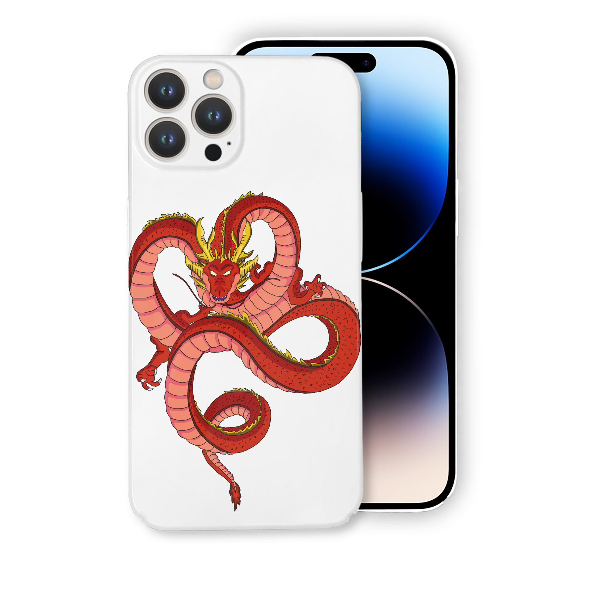 （画像用） ドラゴンボール 神龍 シェンロン DRAGON BALL Shenron 【iPhone 14シリーズ対応】ハードケース